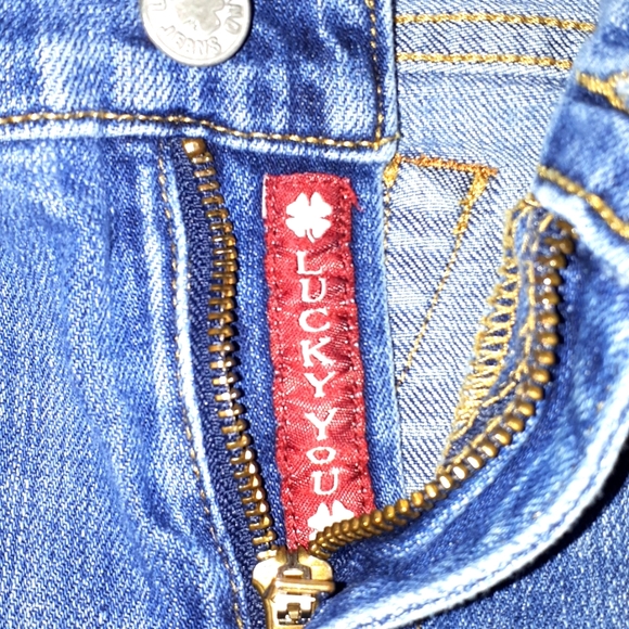 Lucky Brand Ladies Jeans sz 6/28 Blue - Picture 3 of 4